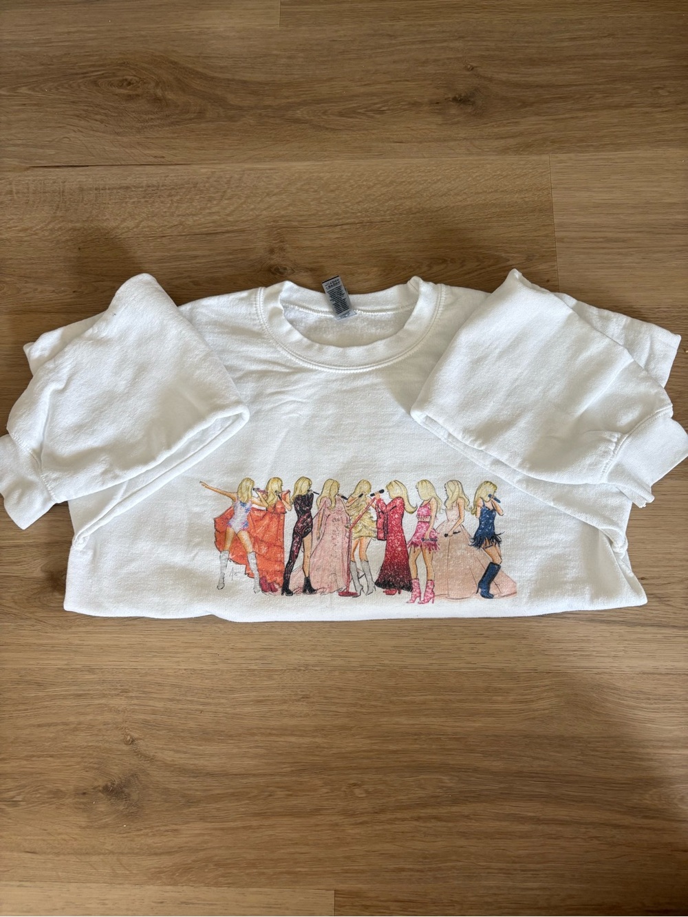 T-Swift White Sweatshirt